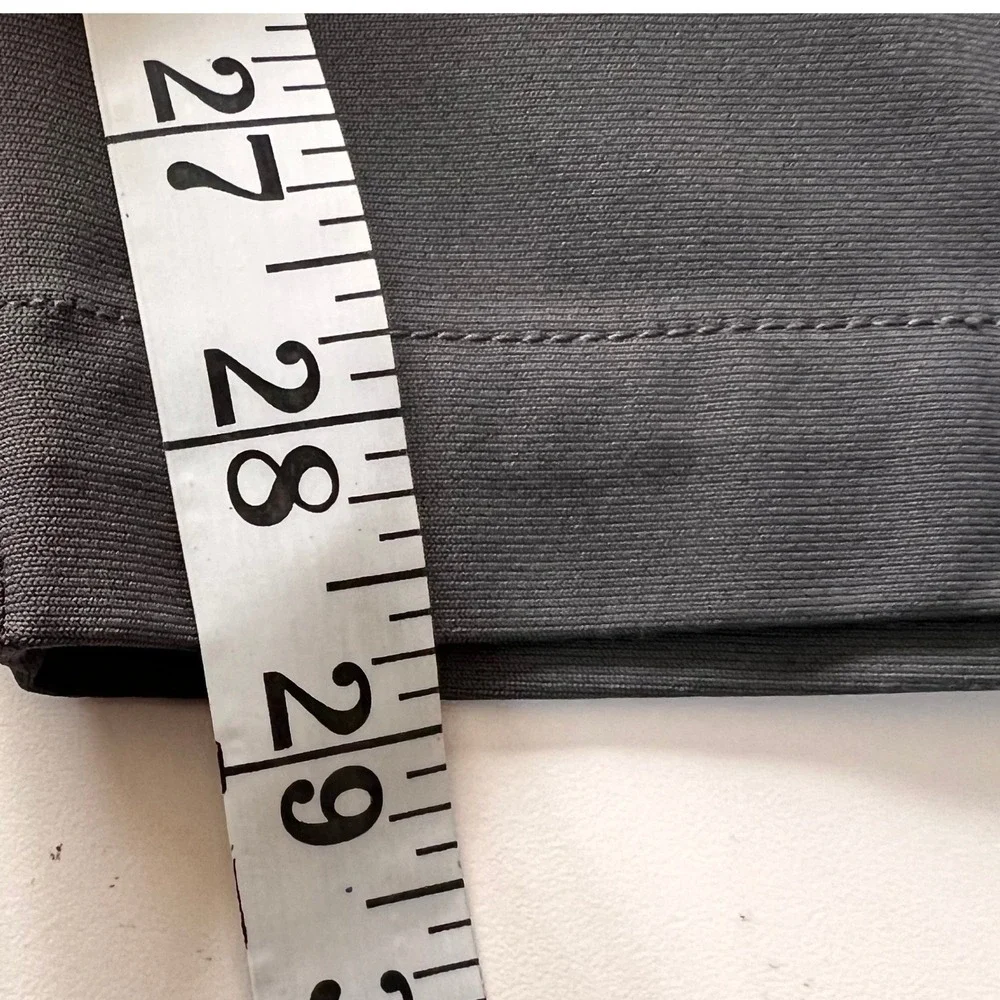 Fabletics Mens The Only Pant Onyx Gray Tapered Performance Trousers 35x28.5
